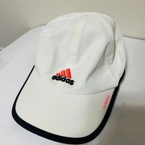Adidas Baseball Cap One Size White Unisex Adjustable Adizero Solid Knit Polyes